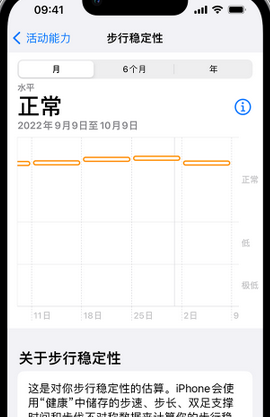 峨蔓镇iPhone手机维修如何在iPhone开启'步行稳定性通知'