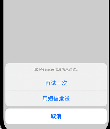 峨蔓镇apple维修iPhone上无法正常发送iMessage信息